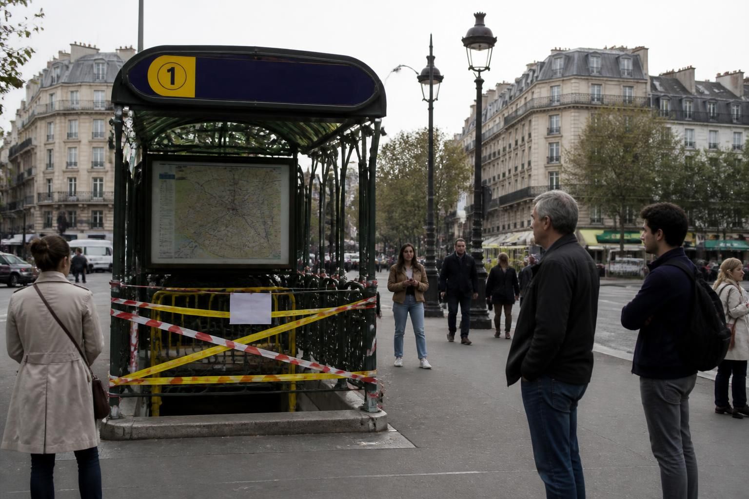 fermeture exceptionnelle de plusieurs stations de la ligne 1 du ratp à paris, décidée par la préfecture de police. informez-vous sur les stations concernées et les impacts sur votre trajet.