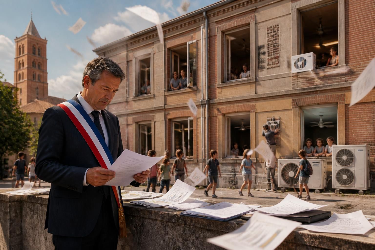 découvrez la controverse autour des 15 millions d’euros annoncés par le maire de montauban pour climatiser les écoles, un projet jugé plus complexe qu'un simple communiqué.