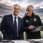 découvrez comment mourinho prépare une recrue surprise pour un mercato galactique, suite à la réélection de florentino pérez à la tête du real madrid.