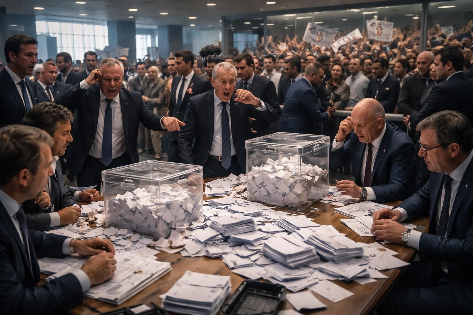 découvrez les coulisses de l'élection présidentielle du real madrid, une élection marquée par le chaos et la controverse, qui secoue le club mythique.