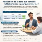 découvrez les raisons derrière la réduction de la taxe sur certains billets d'avion et son impact pour les voyageurs et l'industrie aérienne.