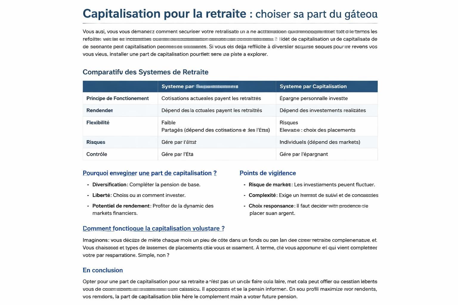 découvrez la proposition de marine le pen en faveur d'une part de capitalisation volontaire dans le système de retraites, un choix pour plus de flexibilité et de contrôle.