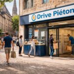 leclerc rodez ouvre un nouveau 'drive piéton' place du bourg, offrant un moyen pratique et rapide pour vos courses quotidiennes en centre-ville.
