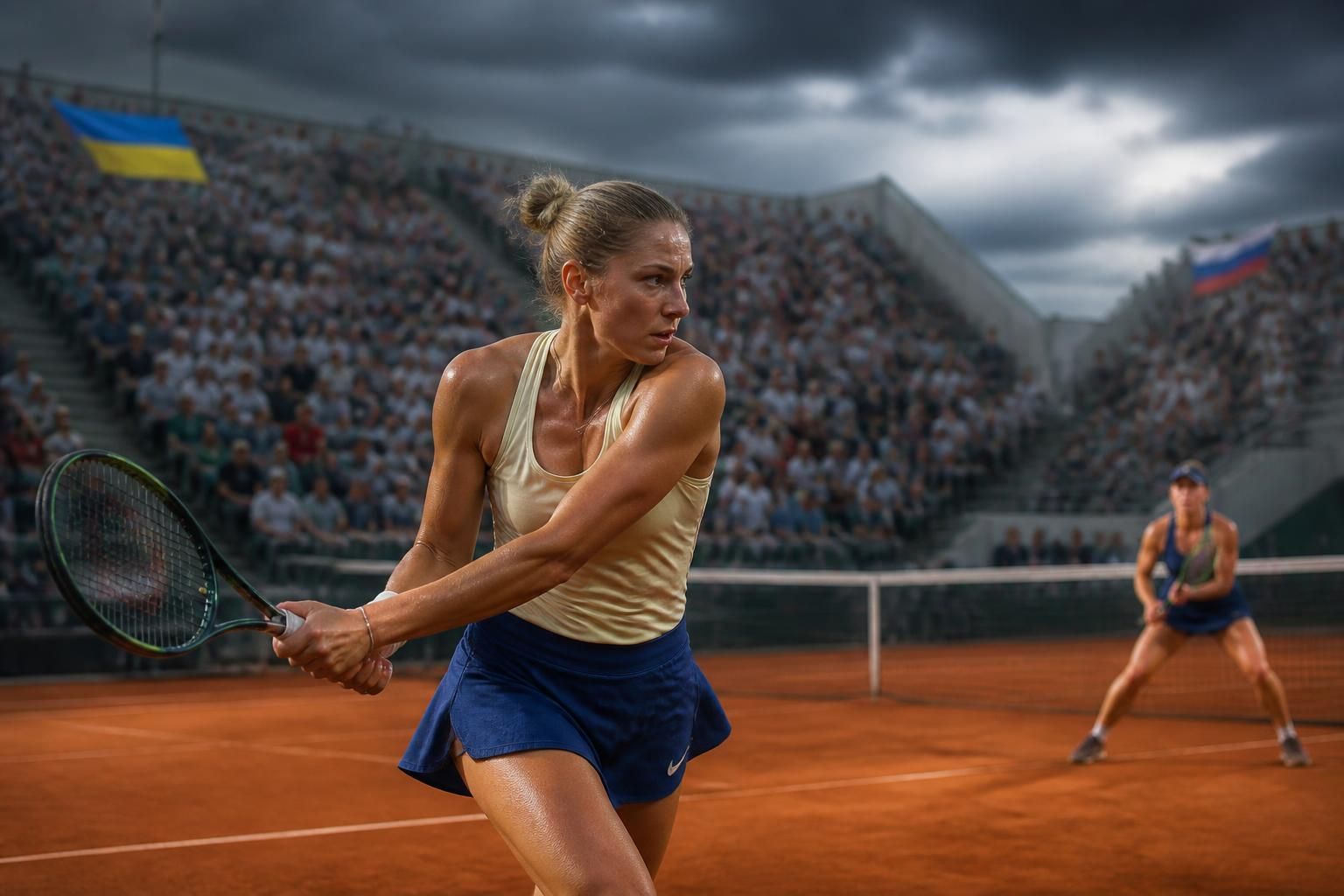 suivez la demi-finale intense entre kostyuk et andreeva à roland-garros, un affrontement sportif marquant se déroulant dans le contexte délicat du conflit en ukraine.