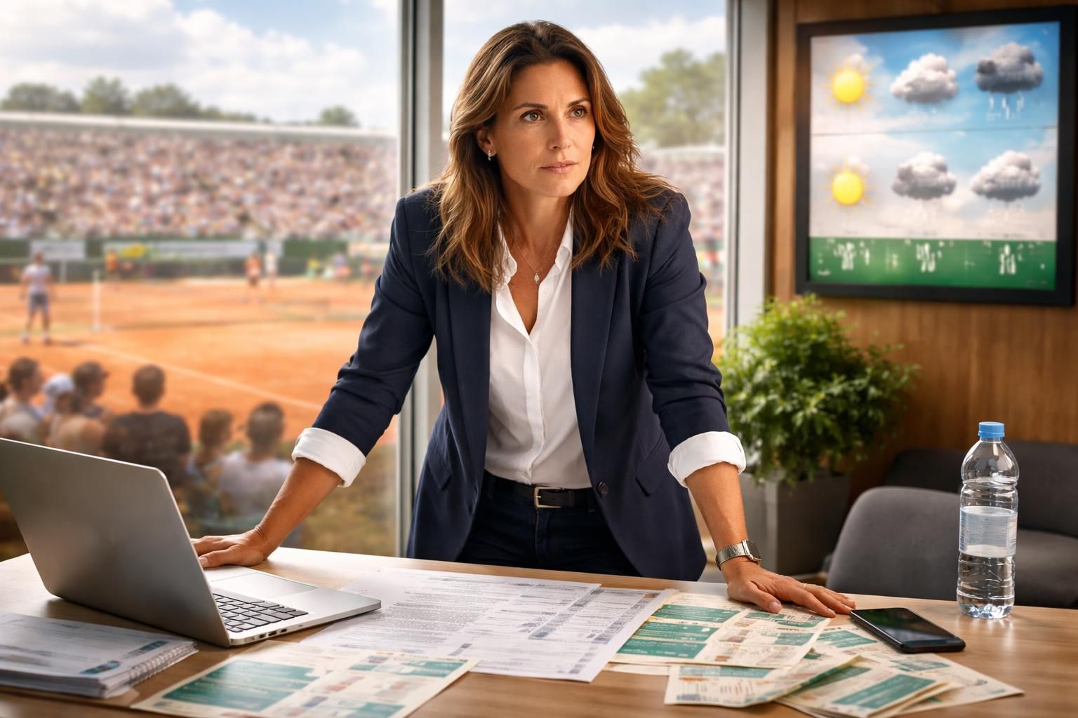 roland-garros : mauresmo revient sur l'organisation, la billetterie, les surprises à venir et l'impact de la météo sur le tournoi.