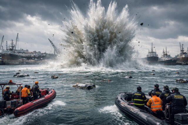 Roumanie-Explosion-dun-drone-sous-marin-dans-le-port-de-Constanta-declenchement-immediat-du-plan-durgence-par-les-autorites-640x427 Barcelone : un cheval éreinté de tracter les touristes meurt en pleine rue