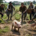 découvrez comment bobby, le petit cochon errant, a été sauvé de justesse face à ceux qui tentaient de le capturer pour le manger, dans une histoire émouvante rapportée par midi libre.