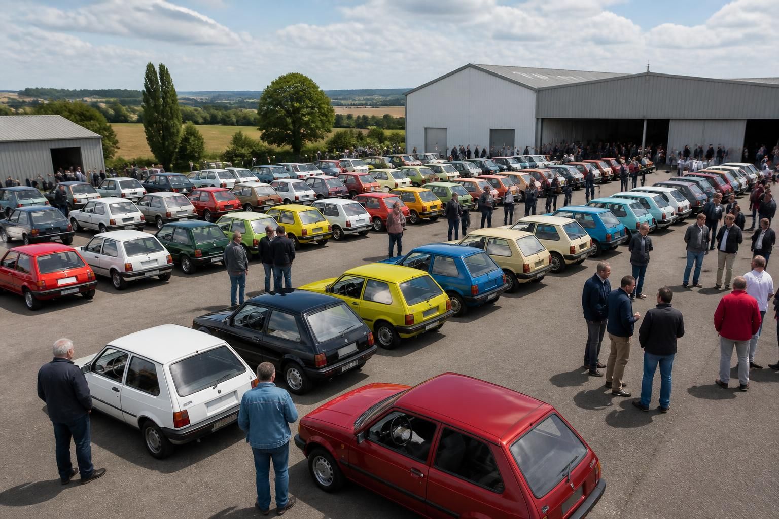 découvrez comment les 49 renault 5 légendaires de seine-et-marne ont toutes été vendues aux enchères, suscitant un vif intérêt parmi les passionnés d'automobile. un événement exceptionnel à ne pas manquer sur auto plus.