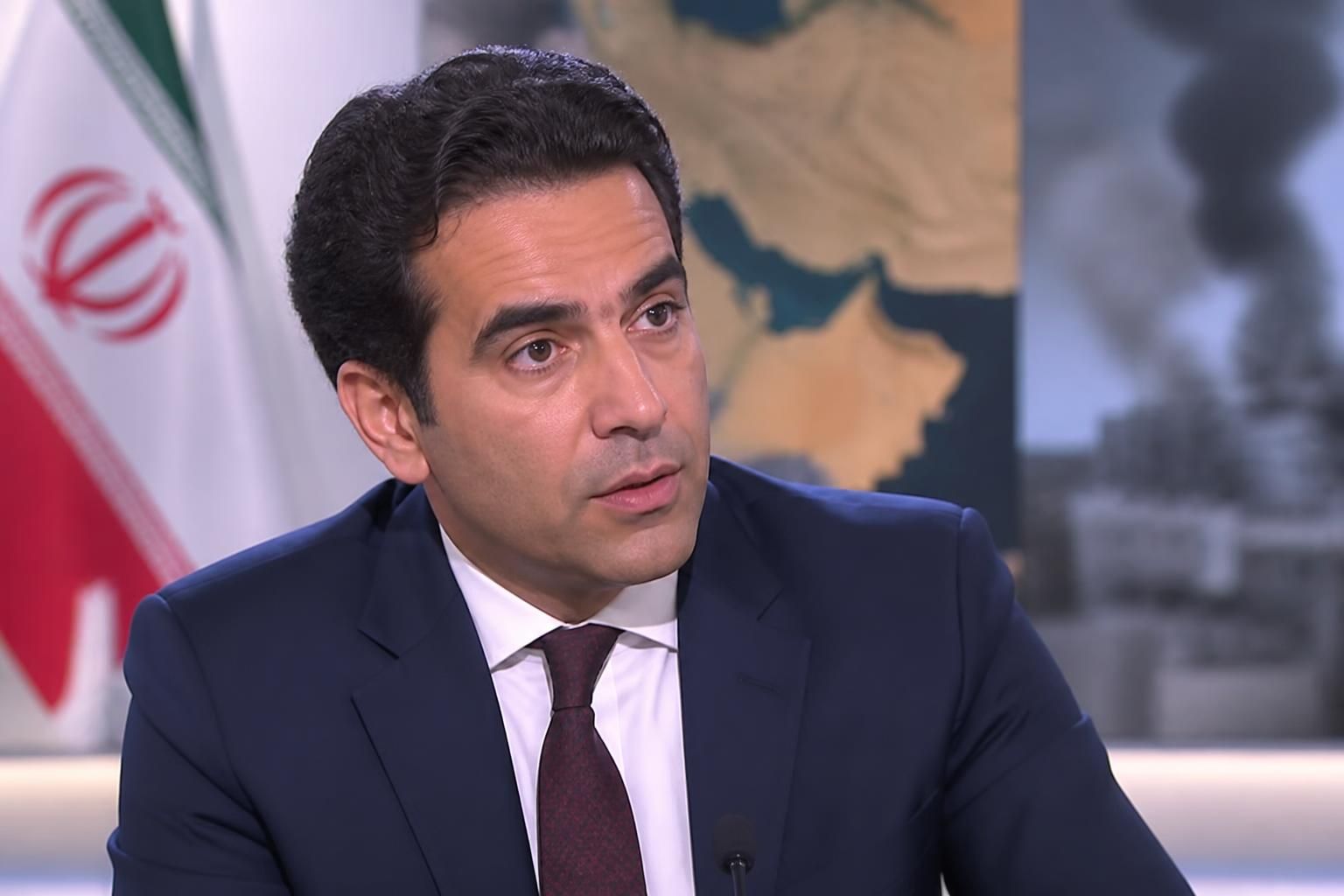 découvrez l'analyse de siavosh ghazi dans cet extrait vidéo de c à vous sur france tv, expliquant comment la guerre renforce le régime iranien.