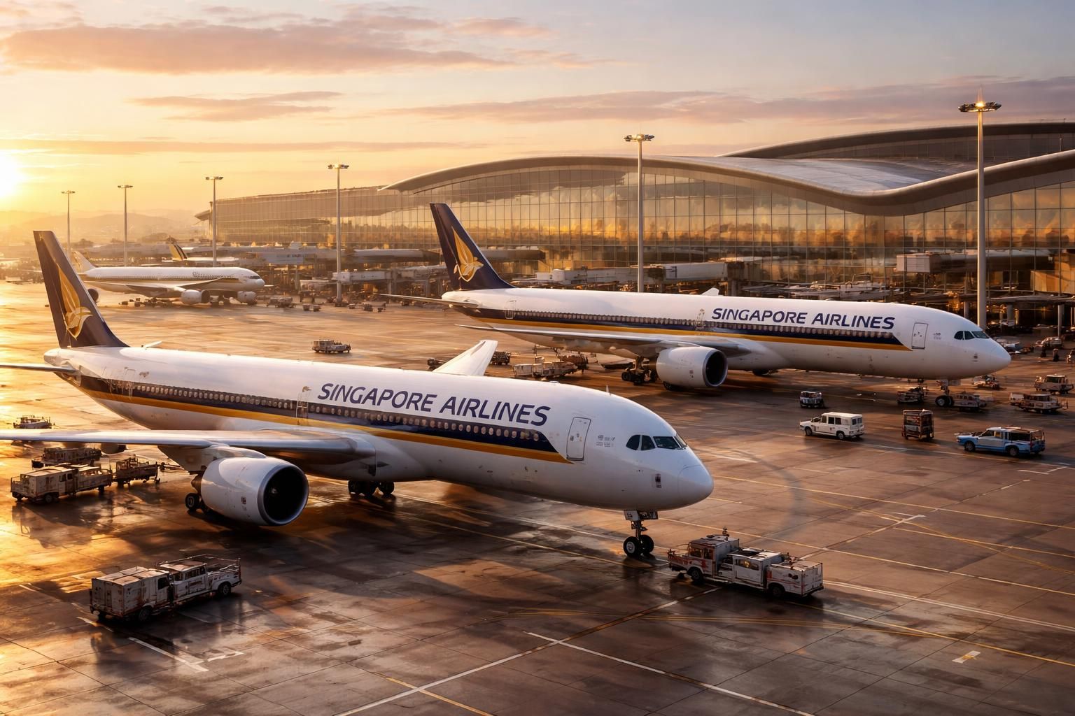 singapore airlines prévoit une commande importante de 50 gros-porteurs auprès d'airbus et boeing, selon boursorama. une opération stratégique pour renforcer sa flotte et son expansion.