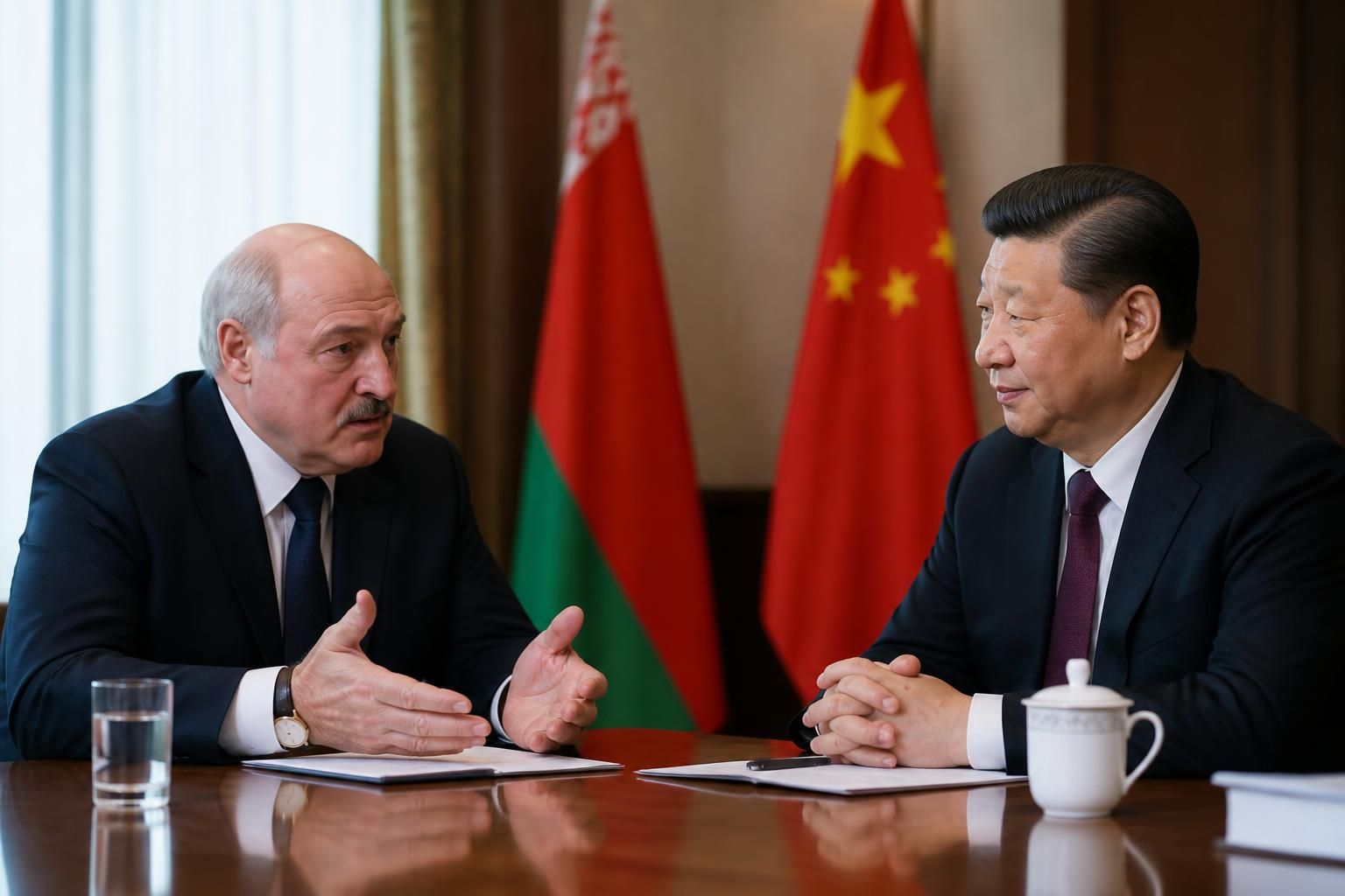 sous la pression croissante de la russie, alexandre loukachenko fait appel à xi jinping pour obtenir un soutien stratégique et gagner un répit dans la crise actuelle.