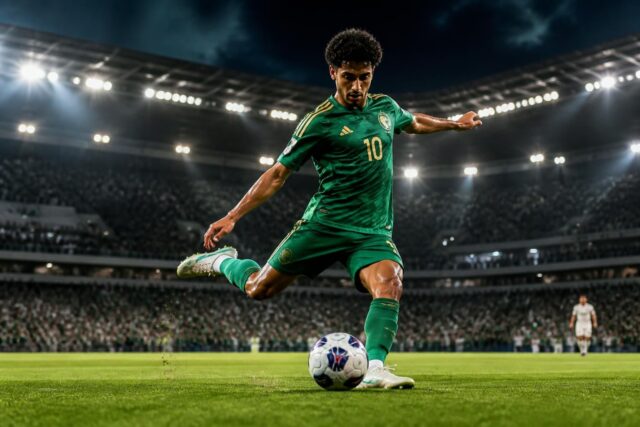 Sous-les-projecteurs-mondiaux-lincroyable-epopee-du-Maradona-saoudien-pres-de-decrocher-le-but-du-siecle-Goal.com_-640x427 Mercato OM : Pavard déniche une opportunité en or pour quitter le club