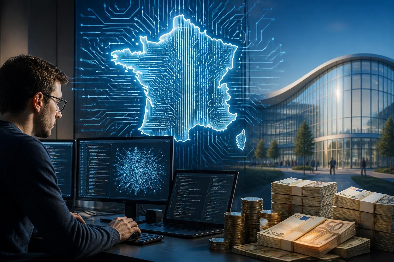 découvrez comment la france réaffirme sa souveraineté numérique en investissant 655 millions d’euros pour garantir son indépendance en intelligence artificielle, suite à l'arrêt du projet claude fable par anthropic.