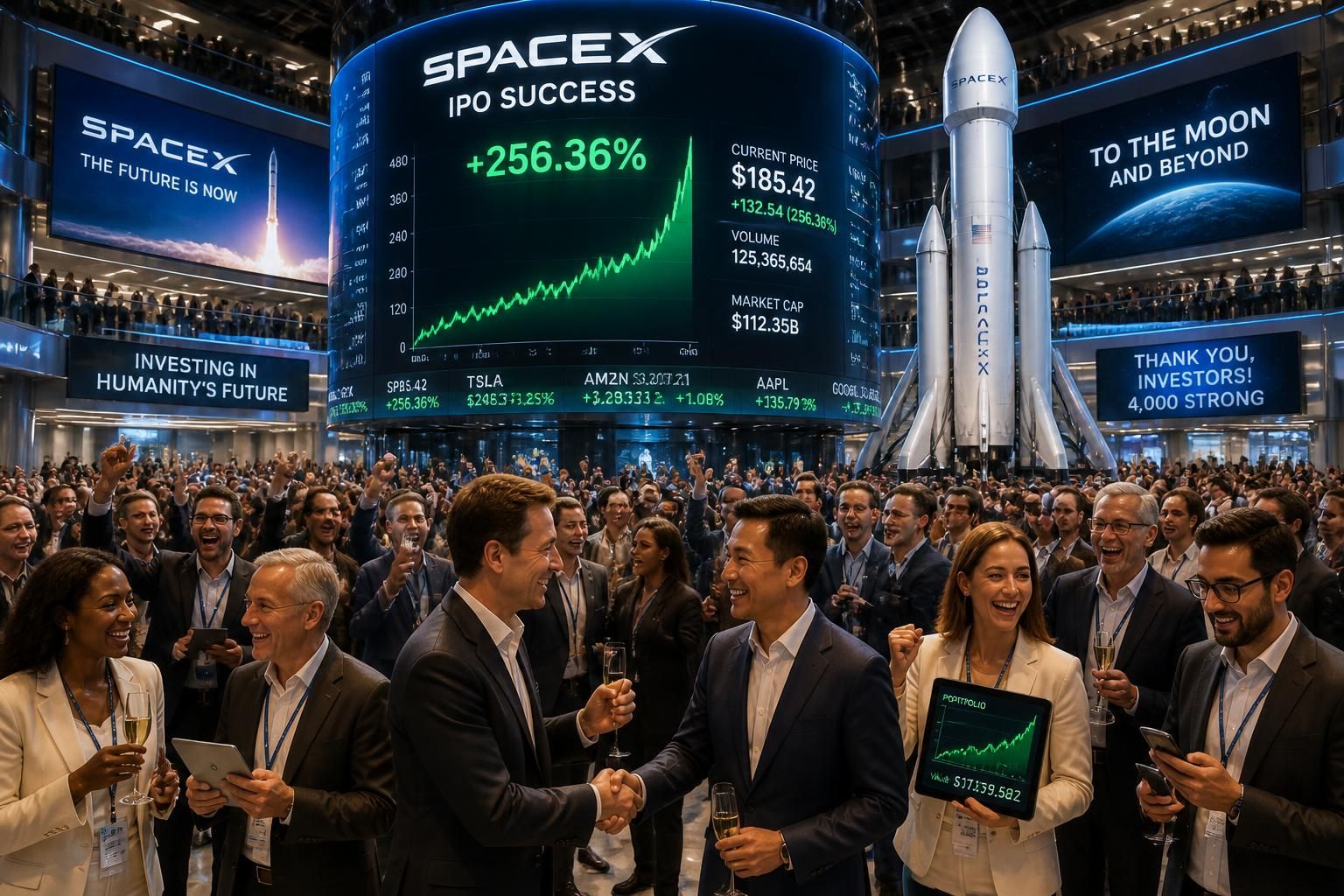 découvrez comment spacex a transformé 4 000 investisseurs en millionnaires grâce à son introduction en bourse. regardez notre analyse complète en vidéo sur cryptoast pour tout comprendre.