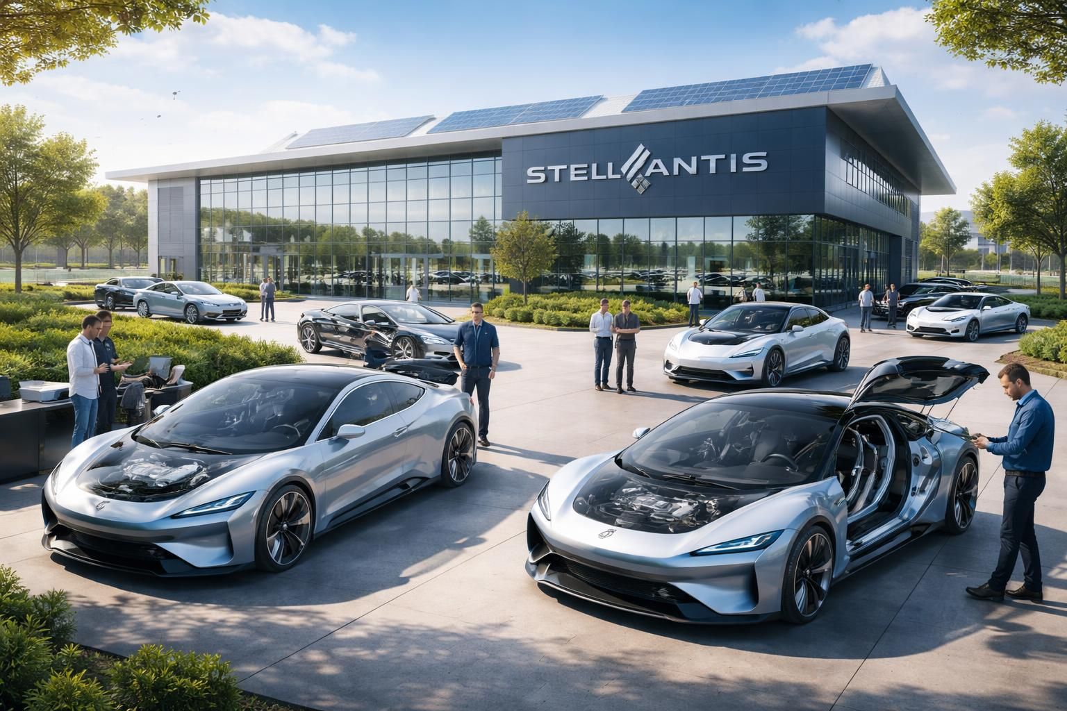 stellantis investit plus d’un milliard d’euros en france pour développer une nouvelle génération de véhicules électriques innovants et durables.