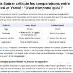 suarez critique vivement les comparaisons entre messi et lamine yamal, qualifiant cette démarche de détestable dans une interview exclusive sur sport 365.