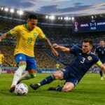 suivez en direct le match choc écosse vs brésil en coupe du monde. retrouvez le calendrier complet des rencontres et toutes les infos sur onefootball.