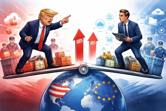 Taxe-sur-les-services-numeriques-Trump-menace-de-surtaxes-douanieres-a-hauteur-de-100-contre-lUnion-europeenne-640x427 Patrick Pouyanné, PDG de TotalEnergies, plaide pour une réduction des impôts et cotisations afin de stimuler la croissance économique