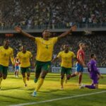 revivez le match tchéquie 1-1 afrique du sud où mokoena a marqué l'égalisation cruciale, offrant un point précieux aux bafana bafana dans une rencontre intense et pleine d'émotions.