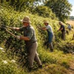 découvrez le témoignage inspirant d'agriculteurs passionnés qui entretiennent leurs haies depuis des années, soulignant l'importance de leur engagement face aux défis de la canicule.