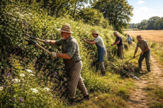 Temoignage-Ces-agriculteurs-passionnes-entretiennent-leurs-haies-depuis-des-annees-et-la-canicule-confirme-limportance-de-leur-engagement-640x427 Les arbres, boucliers essentiels contre la canicule : Arnaud Montebourg appelle à reboiser les zones fragilisées