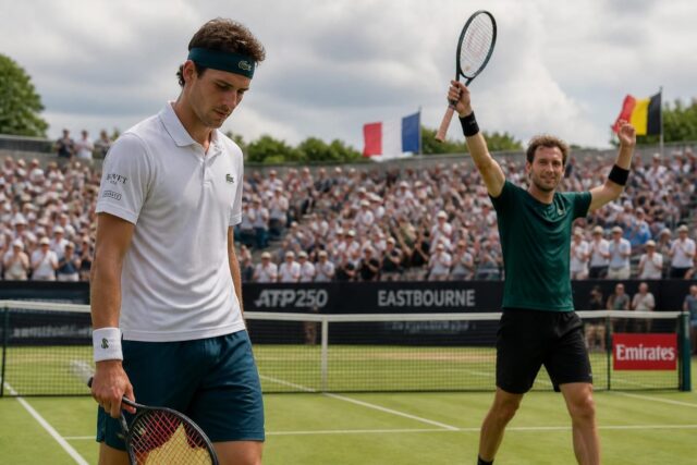 Tennis-Ugo-Humbert-echoue-en-finale-a-Eastbourne-face-a-Zizou-Bergs-640x427 Roland-Garros : Moïse Kouame, 17 ans, dévoile ses multiples atouts sur le court