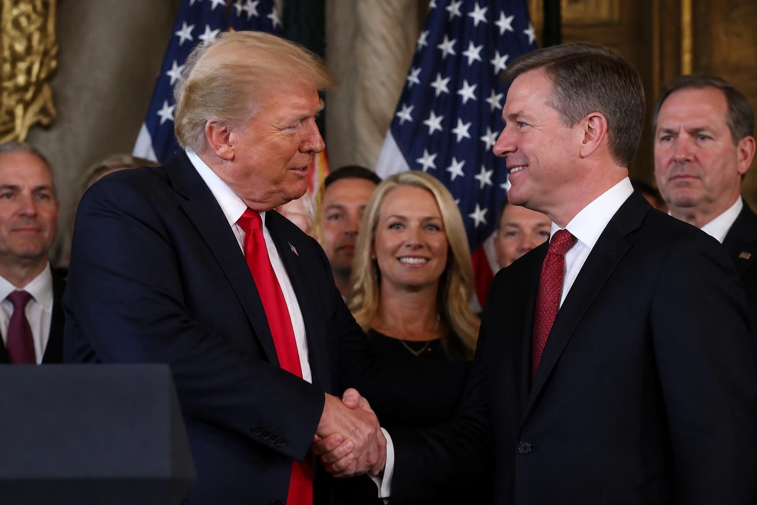 découvrez la nomination officielle de todd blanche au poste de procureur général par donald trump, annoncée par anadolu ajansı.