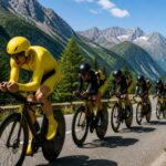 découvrez comment visma-lease a bike a remporté le contre-la-montre par équipes lors du tour auvergne-rhône-alpes, tandis que baudin garde solidement le maillot jaune.