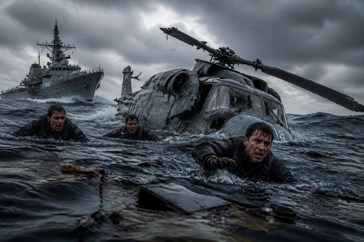 tragédie dans la royal navy : trois soldats ont perdu la vie dans un crash d'hélicoptère. découvrez les circonstances de cet accident dramatique.