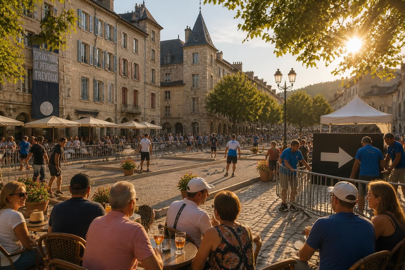 découvrez comment trévoux se prépare pour le 35e supranational de pétanque, un événement majeur réunissant passionnés et champions pour des parties mémorables.