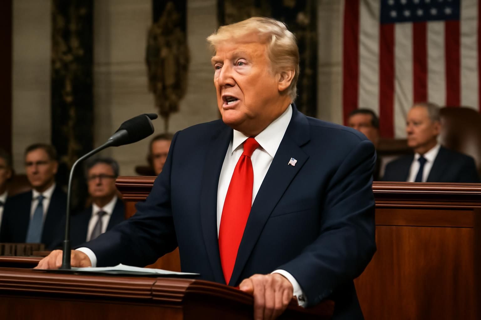 donald trump demande au congrès une aide d'un milliard de dollars afin de renforcer les pensions des anciens employés, garantissant ainsi une meilleure sécurité financière pour les retraités.