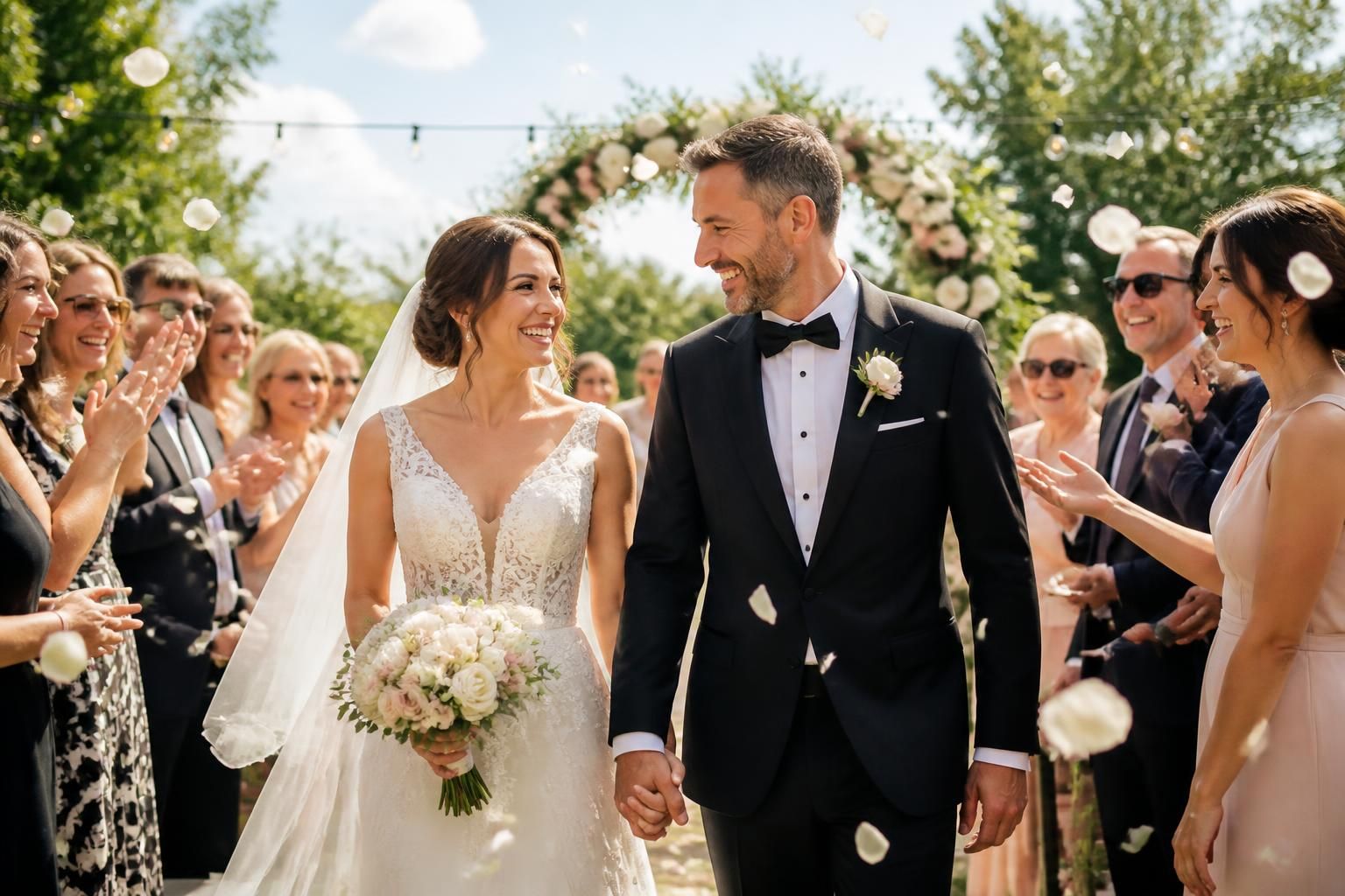 découvrez le mariage joyeux d'alexandra et régis, une célébration pleine d'amour et de bonheur racontée par jhm.