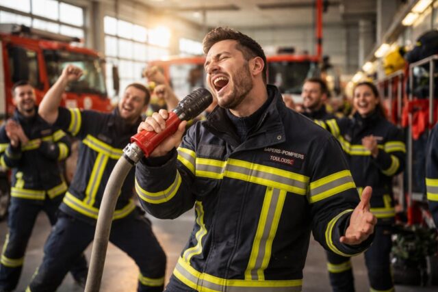 Un-pompier-de-Toulouse-emule-Celine-Dion-sa-video-TikTok-enflamme-la-toile-avec-plus-de-225-000-vues-avant-le-bal-de-la-caserne-640x427 Stéphane Demoustier dessine son univers cinématographique avec « L’Inconnu de la Grande Arche »