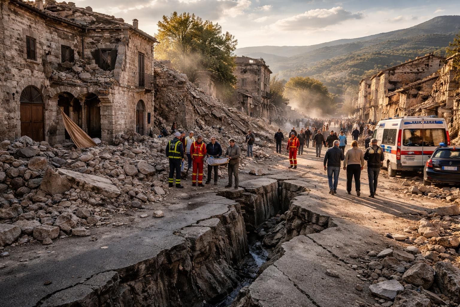 un séisme puissant de magnitude 6,1 a frappé le sud de l’italie, causant des secousses ressenties dans plusieurs régions et suscitant l'inquiétude des habitants et des autorités locales.