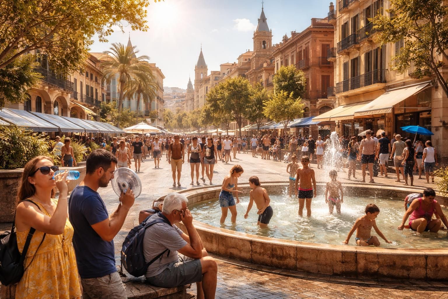 découvrez comment la canicule intense affecte l'espagne, l'italie, le royaume-uni et toute l'europe, avec des températures records et des impacts majeurs sur la vie quotidienne.