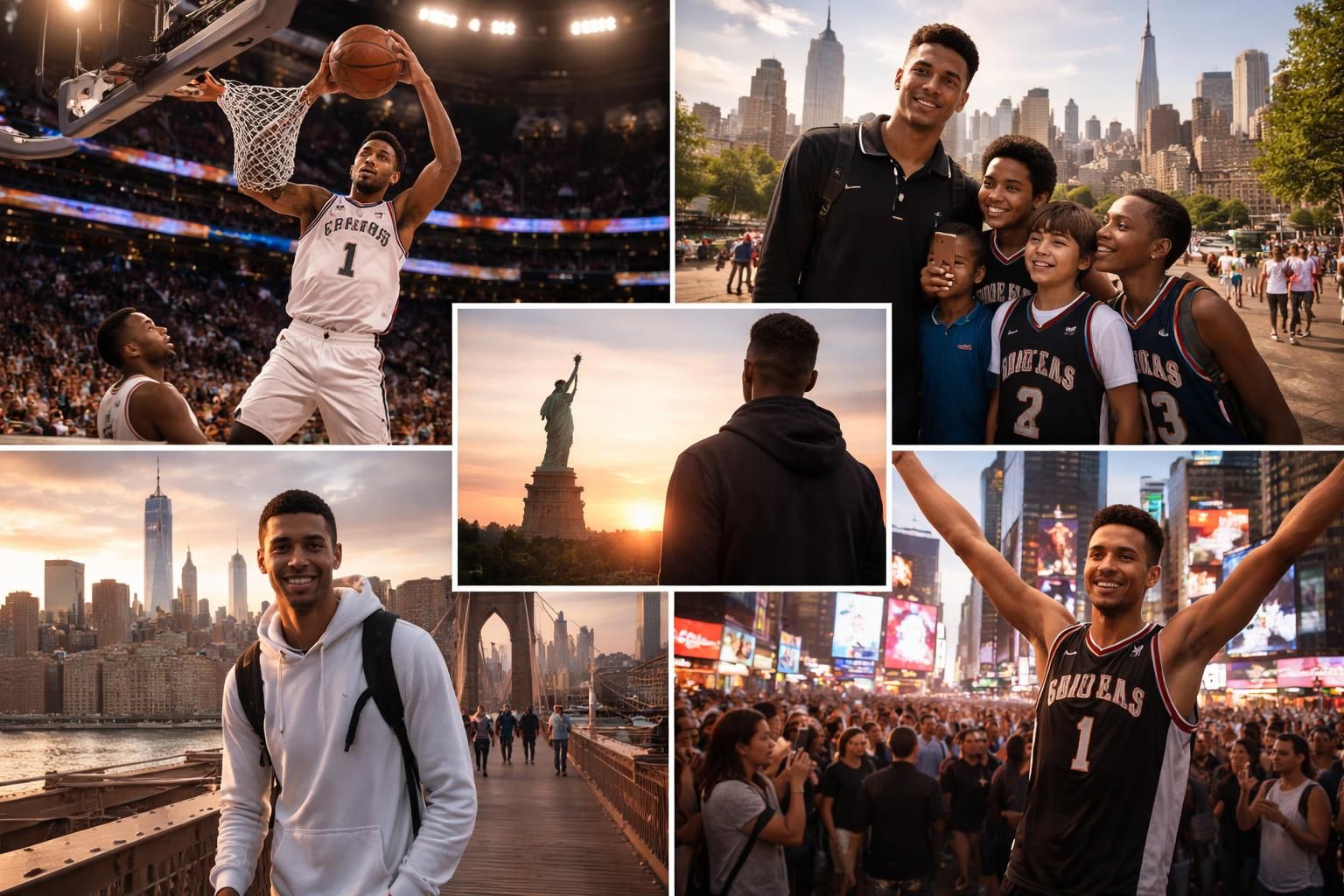 découvrez les 5 moments mémorables de victor wembanyama lors de son passage à new york, entre exploits sportifs et rencontres marquantes.