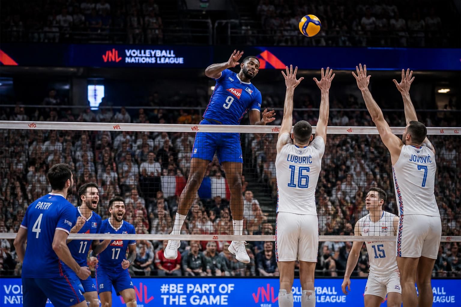 revivez la victoire éclatante de la france contre la serbie 3-0 lors de la ligue des nations 2026 de volley-ball, et découvrez comment les bleus visent une place parmi les 8 meilleures équipes.