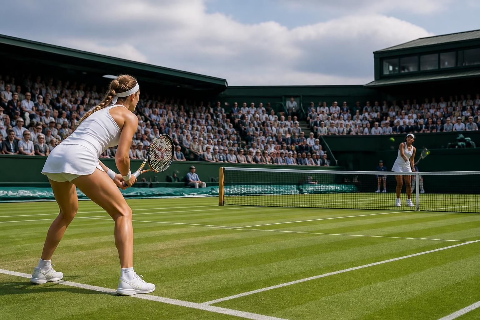 wimbledon 2026 : elsa jacquemot affronte naomi osaka au premier tour le lundi 29 juin pour un match prometteur.