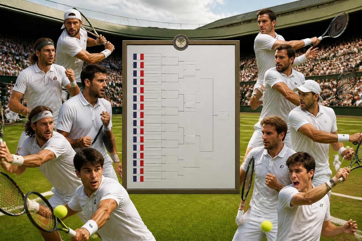 découvrez le tirage au sort de wimbledon 2026, promettant de grands affrontements pour les 18 joueurs français engagés dans ce tournoi prestigieux.