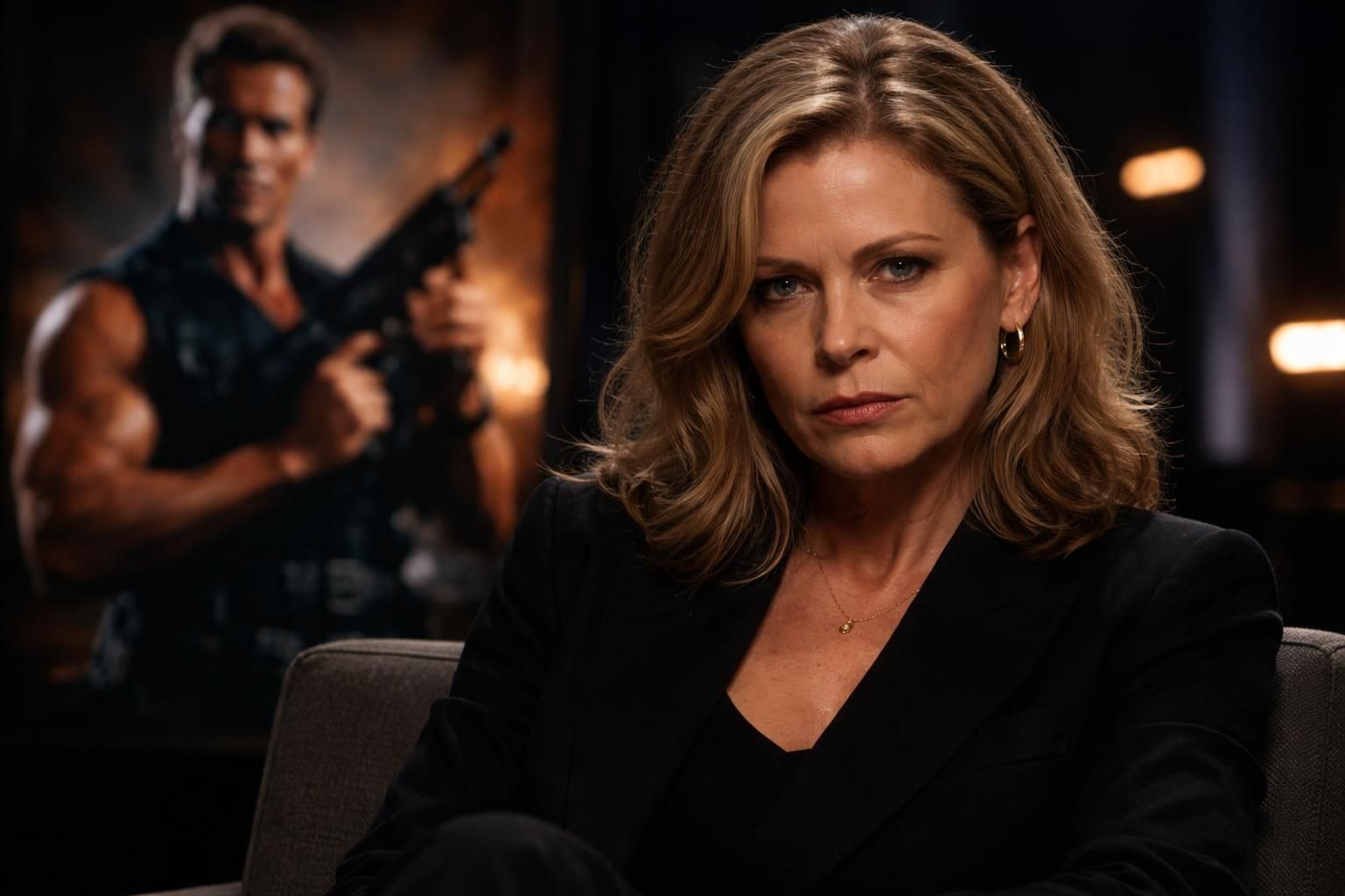 des années après, une actrice confie qu'elle n'a jamais pardonné arnold schwarzenegger pour un incident surprenant survenu lors du tournage d'un film d'action.