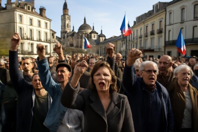 A-Perigueux-colere-contre-le-banquet-du-Canon-francais-la-ville-refuse-de-devenir-un-bastion-de-lextreme-droite-640x427 Laurent Vinatier, le Français incarcéré en Russie, sous le coup d'une enquête pour espionnage