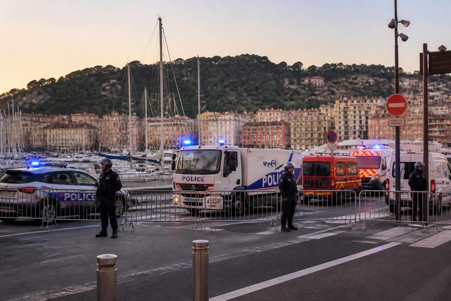 alerte à la bombe à nice : le quartier du port est temporairement bouclé pour une opération de sécurisation. suivez les mises à jour en direct sur la situation.