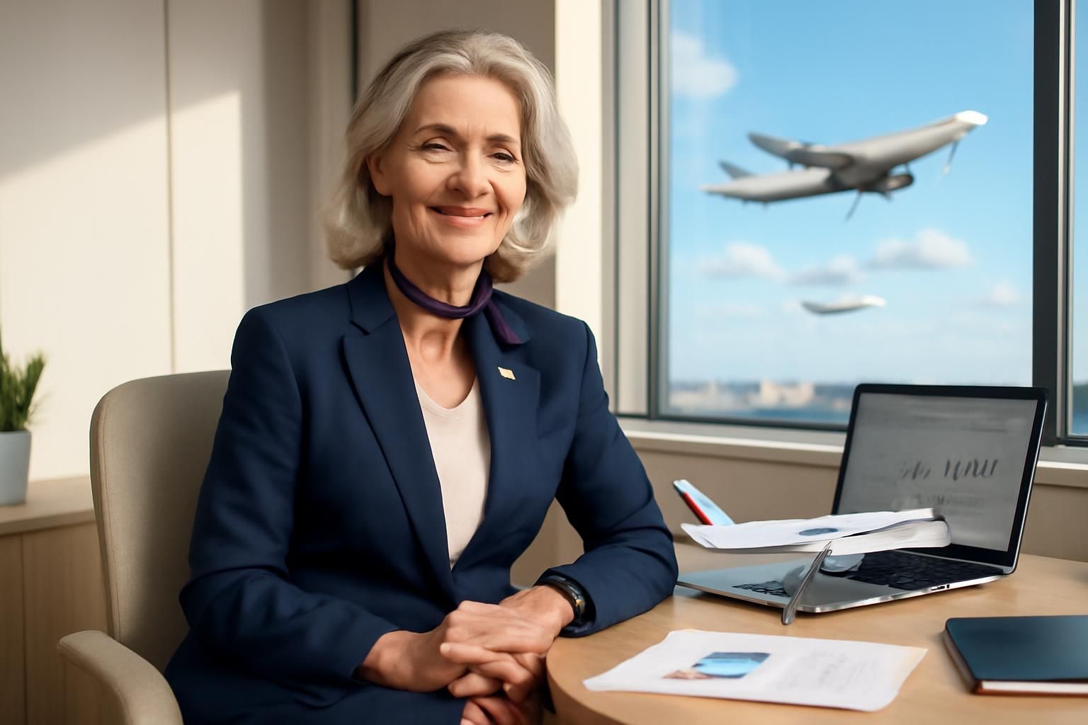 après 32 ans de carrière chez air france, laurence dévoile le montant impressionnant de sa pension et partage son enthousiasme à l'approche de sa retraite.