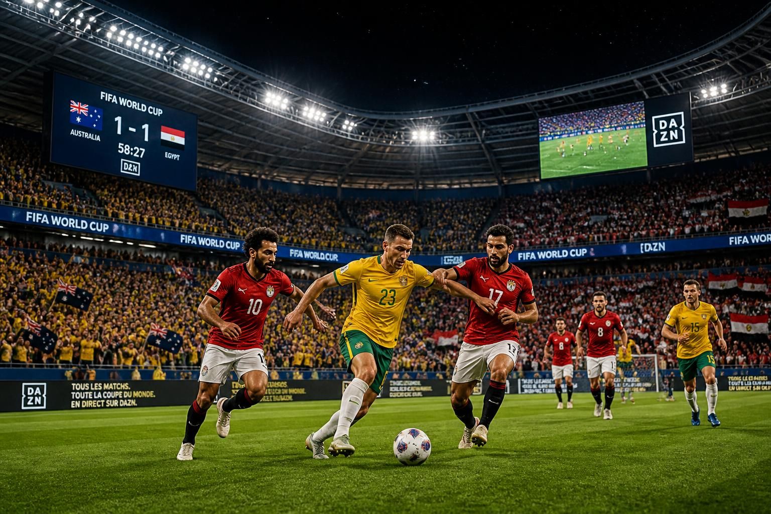 découvrez la date, l'heure et un guide complet pour suivre le match australie vs égypte de la coupe du monde en streaming sur dazn. ne manquez rien de ce duel passionnant !