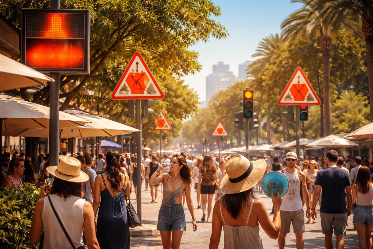 canicule en france : 16 départements en alerte orange ce lundi, conseils et précautions à suivre pour rester en sécurité face à la chaleur intense.