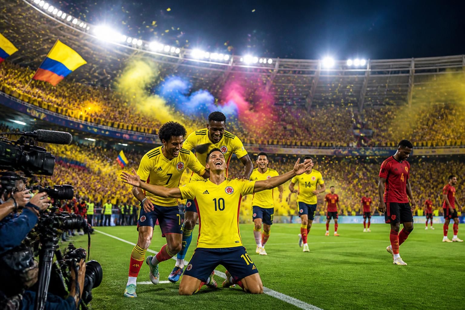 revivez le match colombie vs ghana (1-0) et découvrez comment la colombie a décroché sa qualification pour les huitièmes de finale de la coupe du monde 2026. résumé vidéo exclusif sur bein sports.