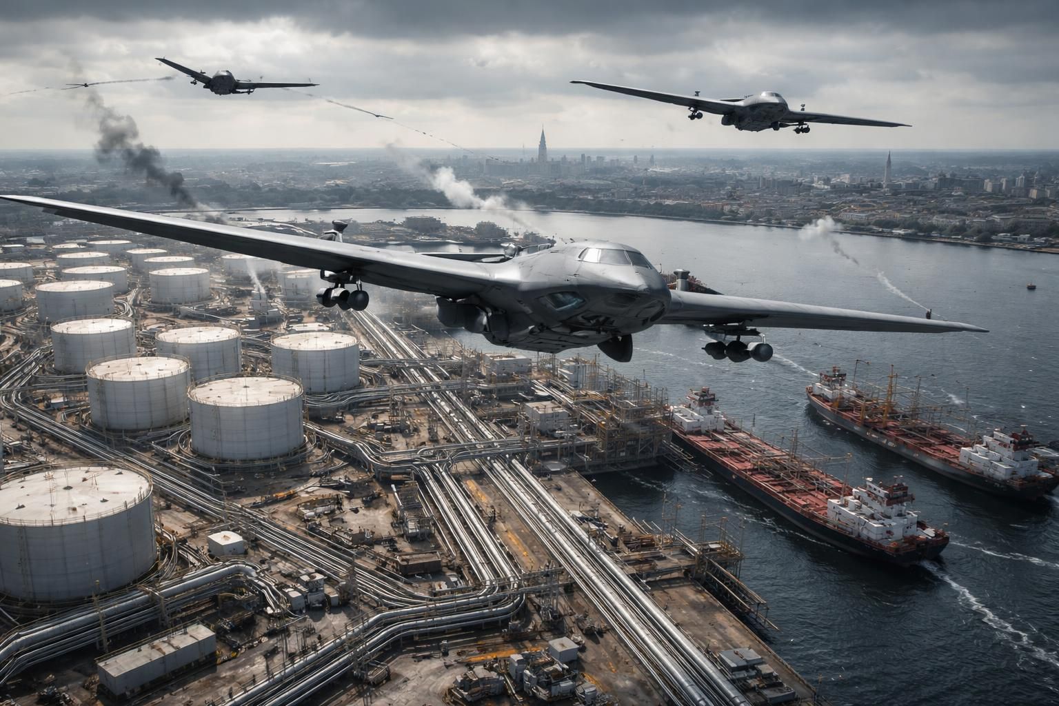 conflit en ukraine : des drones attaquent un port pétrolier stratégique près de saint-pétersbourg, intensifiant les tensions dans la région.