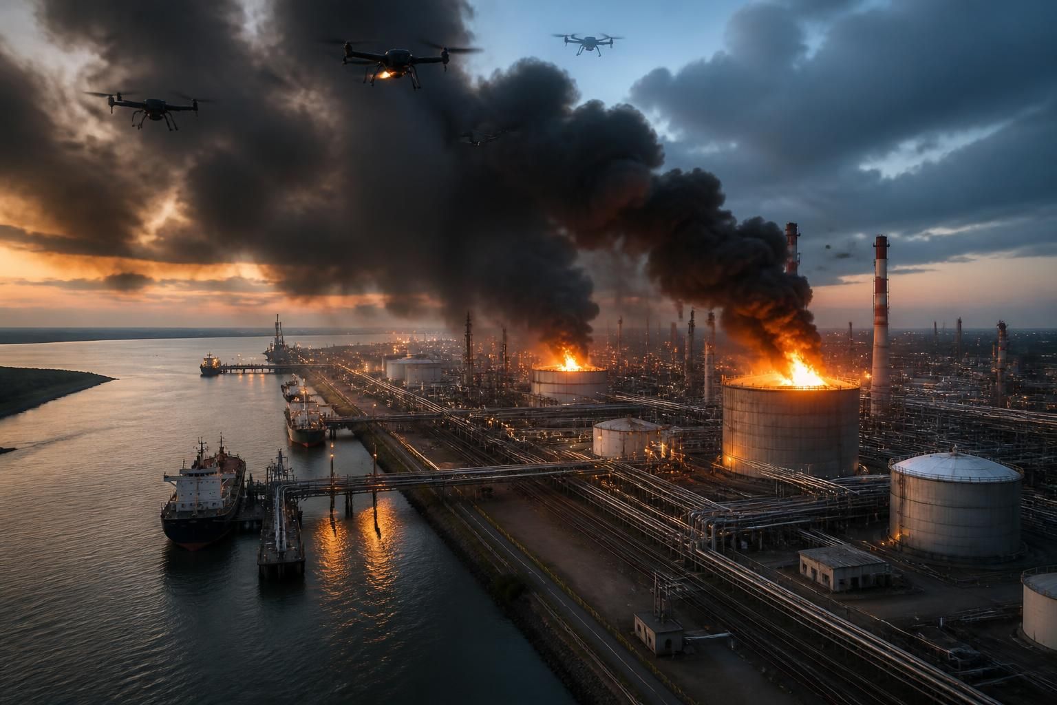découvrez les détails du conflit en ukraine avec la russie dénonçant une attaque de drones ukrainiens ciblant un terminal pétrolier à saint-pétersbourg.