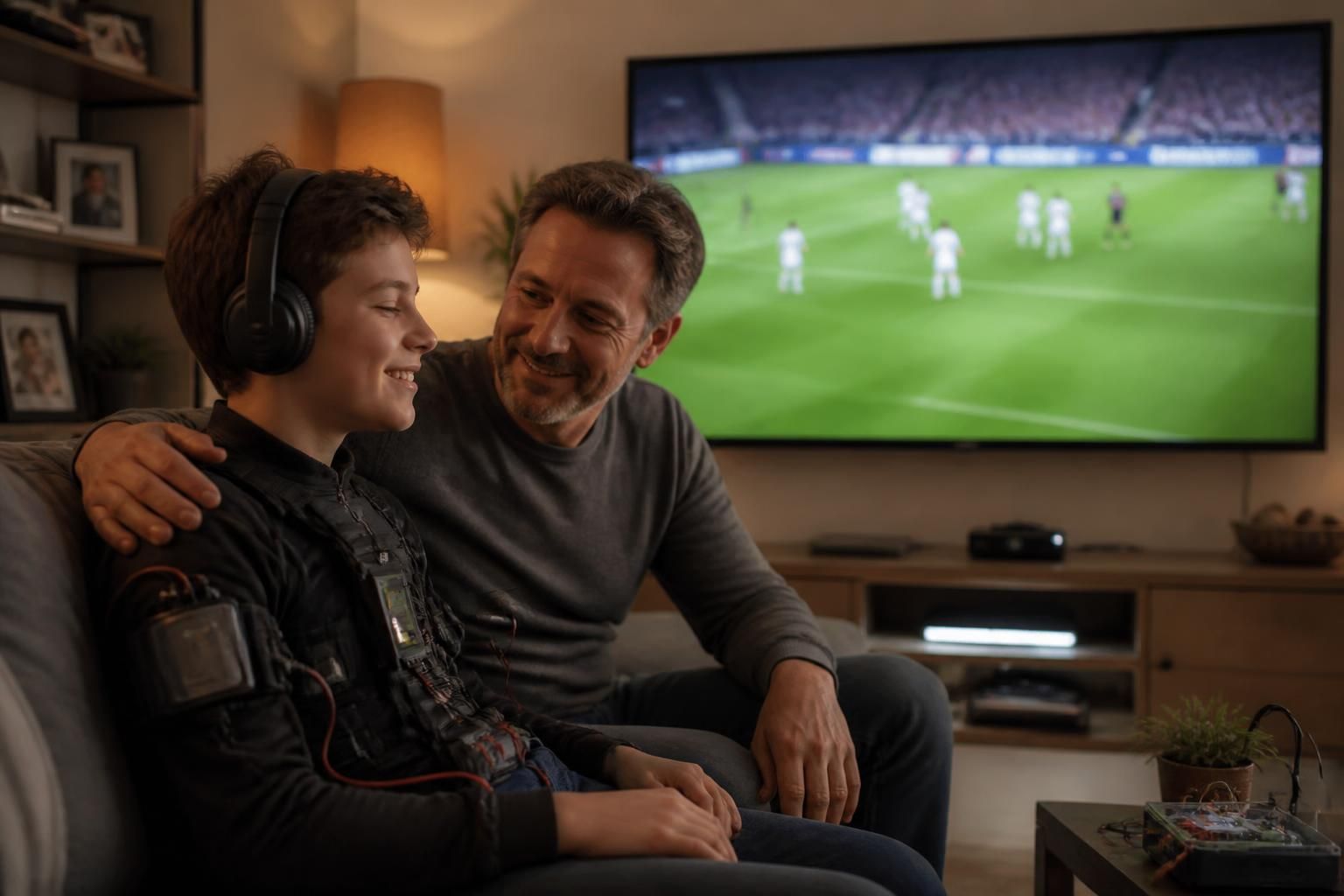 découvrez comment un père ingénieux offre une expérience immersive et unique à son fils malvoyant pour suivre chaque match de la coupe du monde 2026, alliant passion du football et innovation.