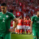 la coupe du monde s'achève pour l'algérie, éliminée après une défaite contre la suisse, malgré la présence de aïssa mandi et nabil bentaleb du losc.